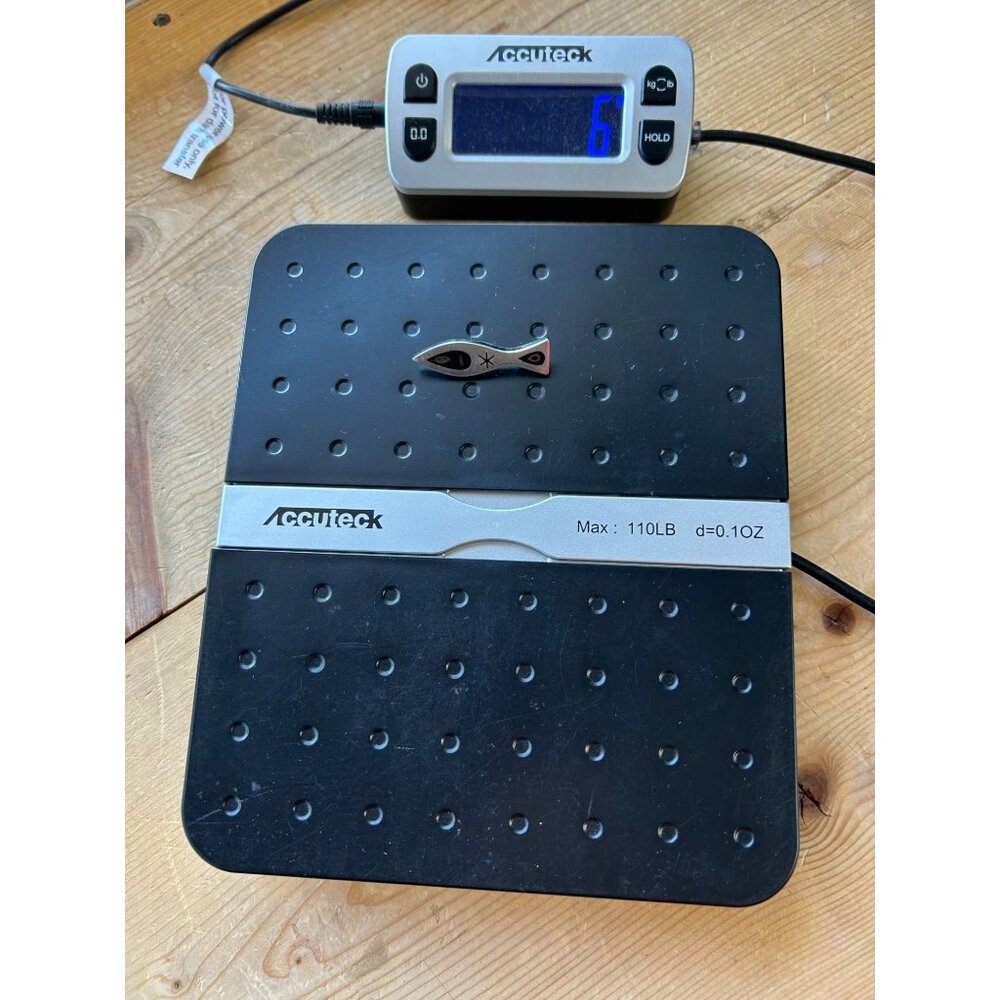 Taxco Mexico 925 Sterling Silver Copper Onyx Inlay Modernist Fish Brooch Pin - Picture 5 of 5